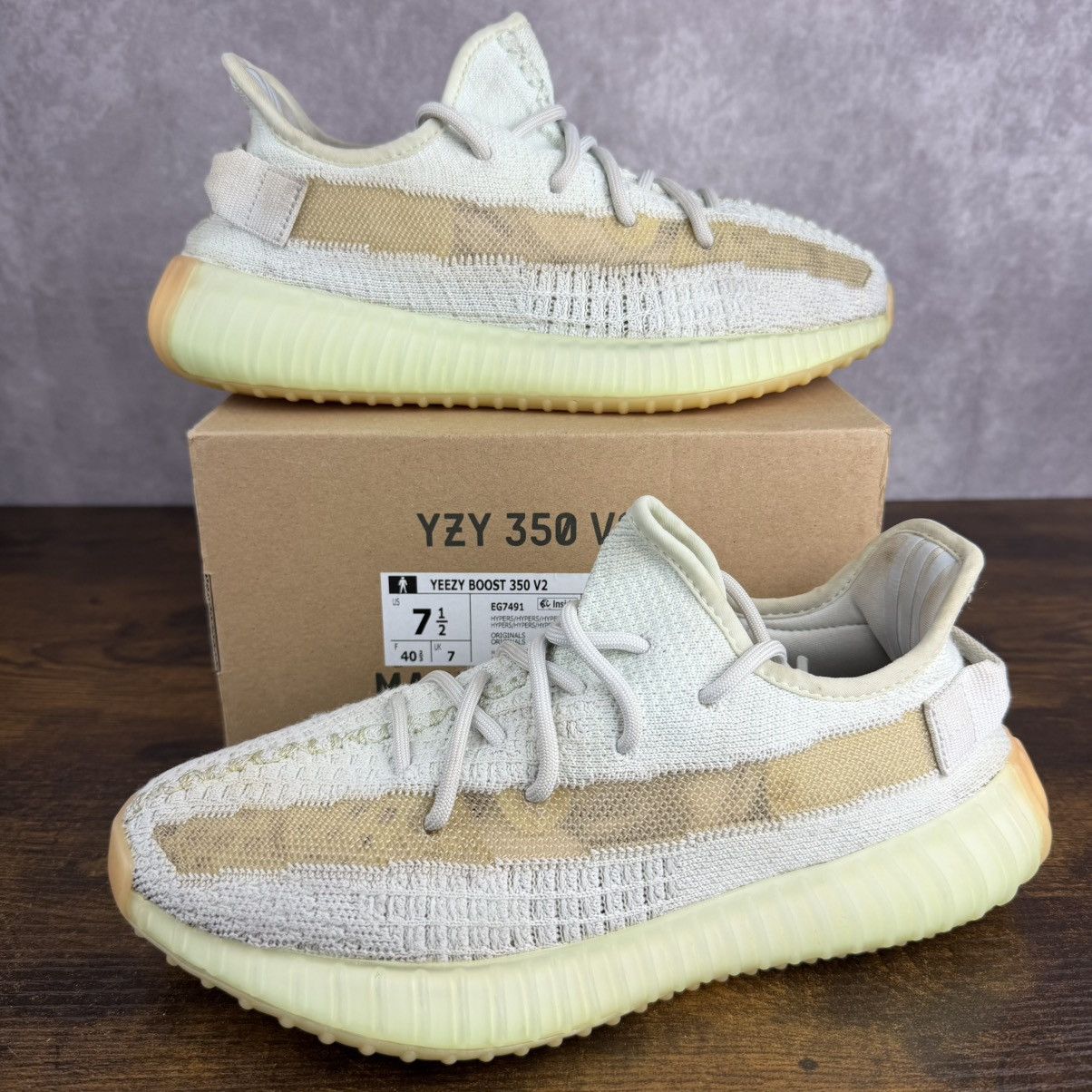 Adidas × Kanye West Adidas Yeezy Boost 350 V2 Hyperspace 2023 Size 7.5 EG7491 OG Size US 7.5 / EU 40-41 - 2 Thumbnail