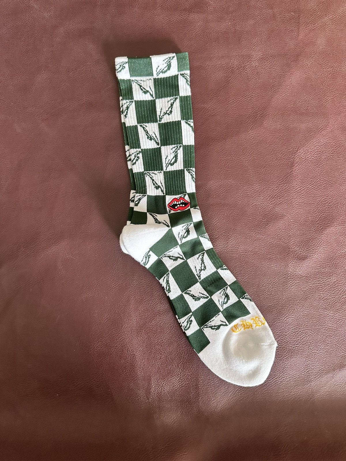 Chrome Hearts Matty Boy GREEN socks 1