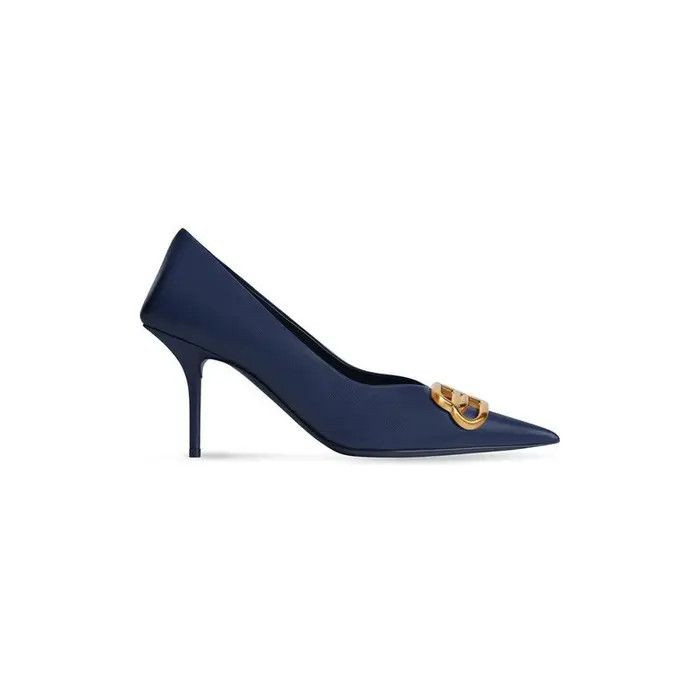 o1bcso1str0126 Square Knife BB 80mm Pumps in Blue