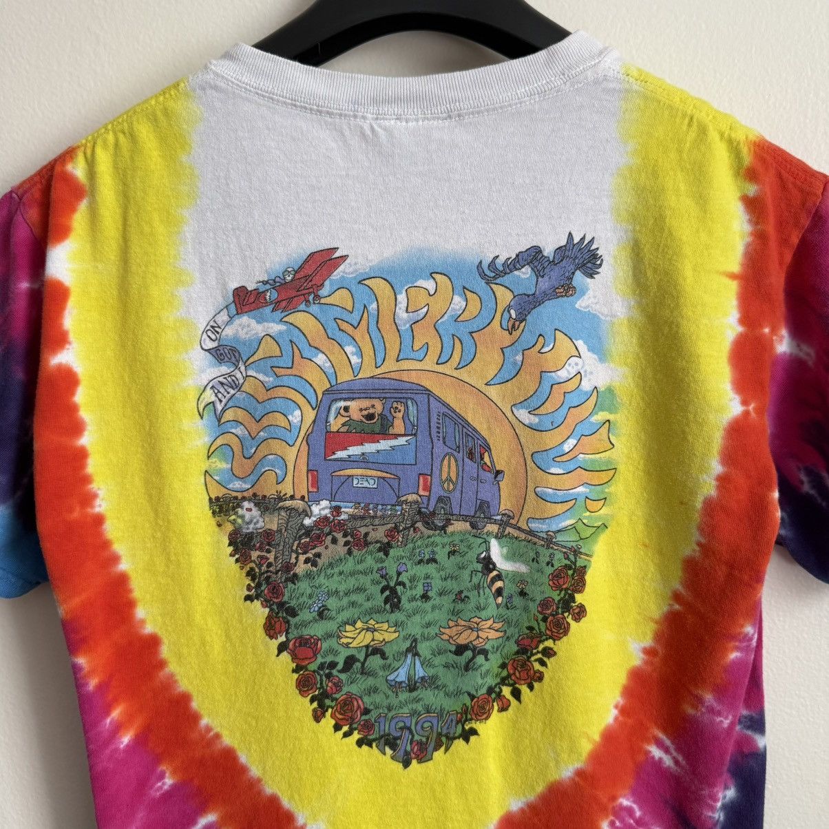 Liquid Blue Vintage 2000 Grateful Dead Tie Dye T-Shirt Summer Tour 1994 Size US S / EU 44-46 / 1 - 12 Thumbnail