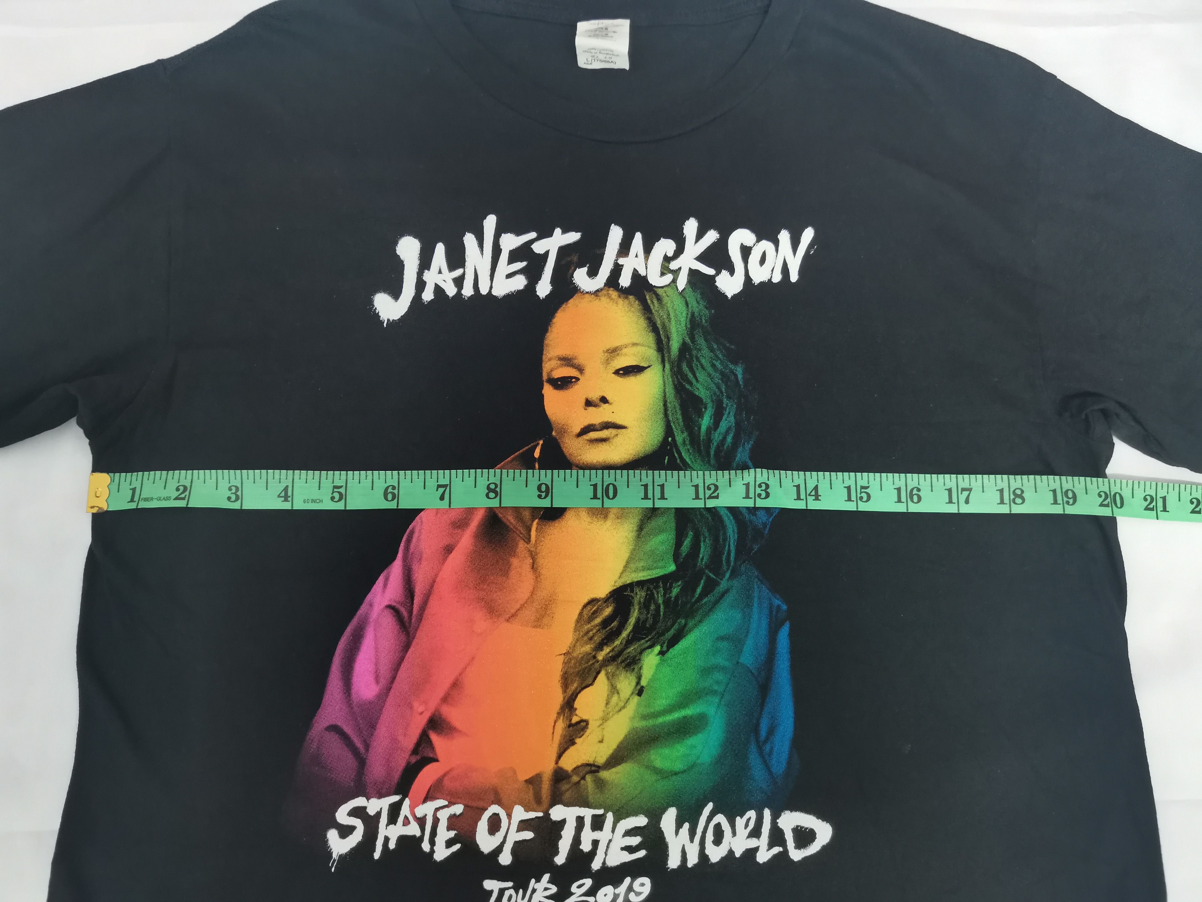 Band Tees Janet Jackson Tour 2019 Japan Tee State Of The World Size US L / EU 52-54 / 3 - 6 Thumbnail