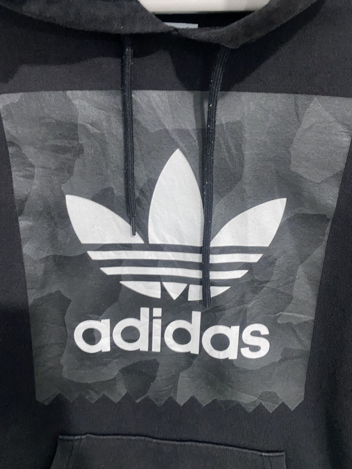 Adidas Adidas hoodie big logo Size US L / EU 52-54 / 3 - 10 Thumbnail
