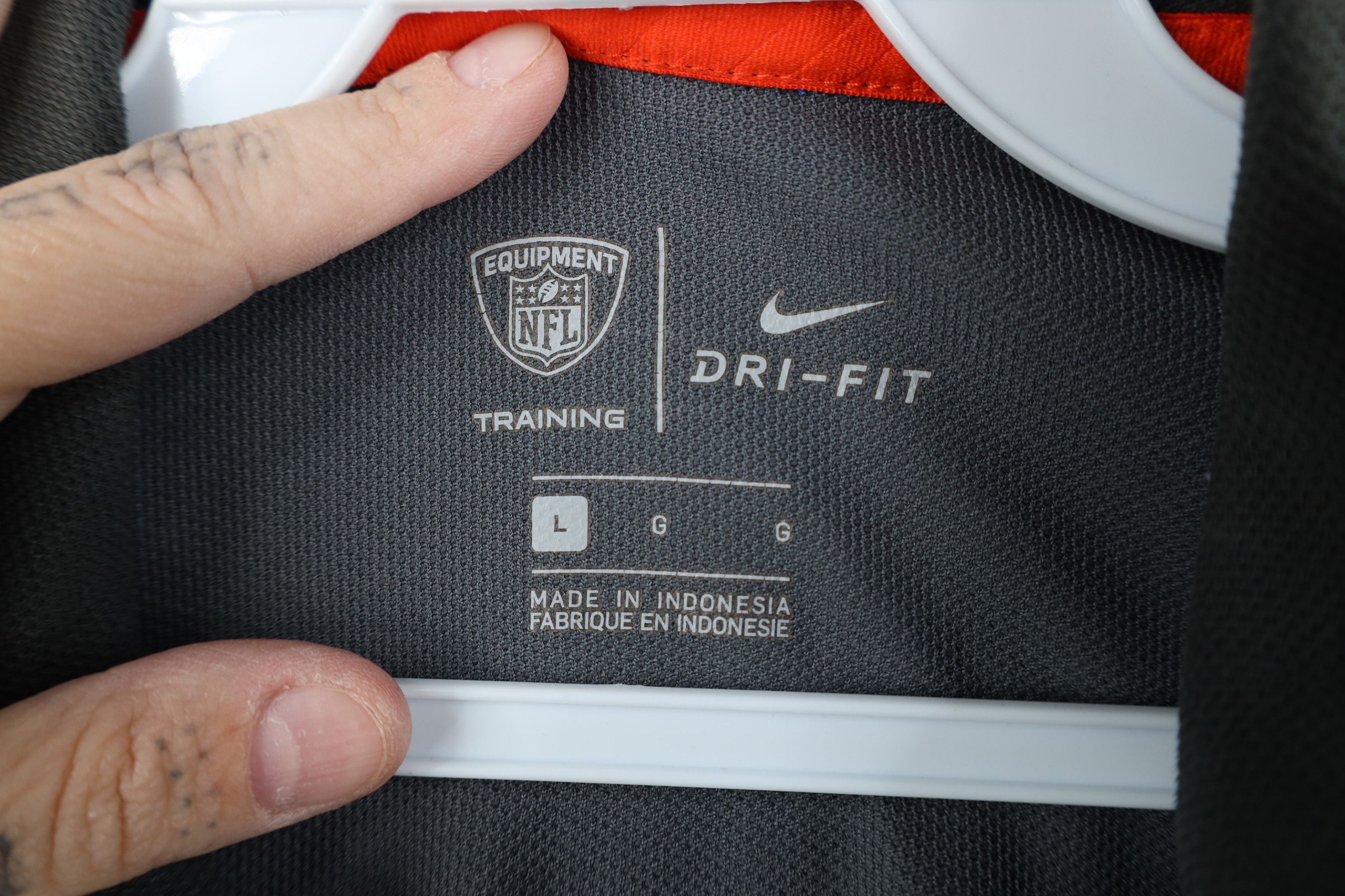 Nike Nike NFL Browns Football Short Sleeve Golf Polo Shirt Gray Size US L / EU 52-54 / 3 - 10 Thumbnail