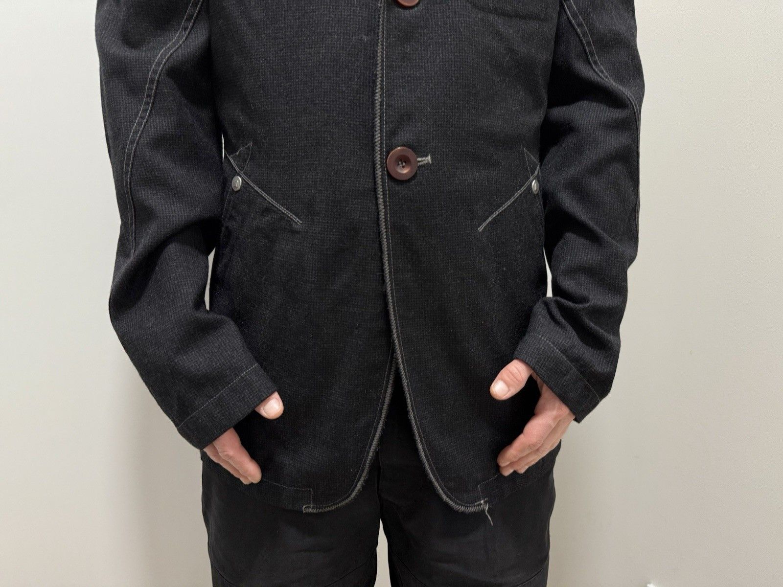 Marithe + Francois Girbaud DDP Marithe Francois Girbaud Wool Women`s Blazer size XL Size XL / US 12-14 / IT 48-50 - 4 Thumbnail