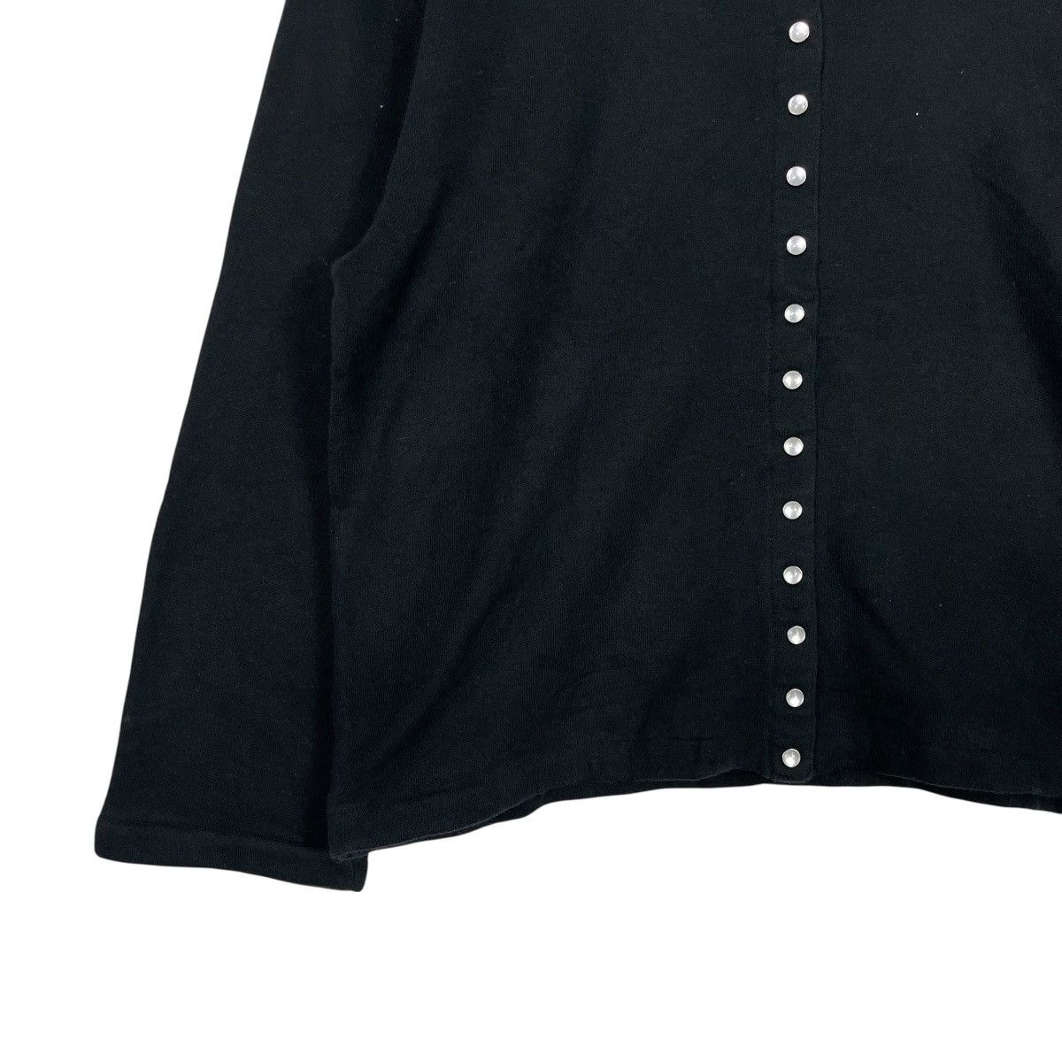 agnes b. Agnes B Snap Button Crop Top Cardigan Size S / US 4 / IT 40 - 3 Thumbnail