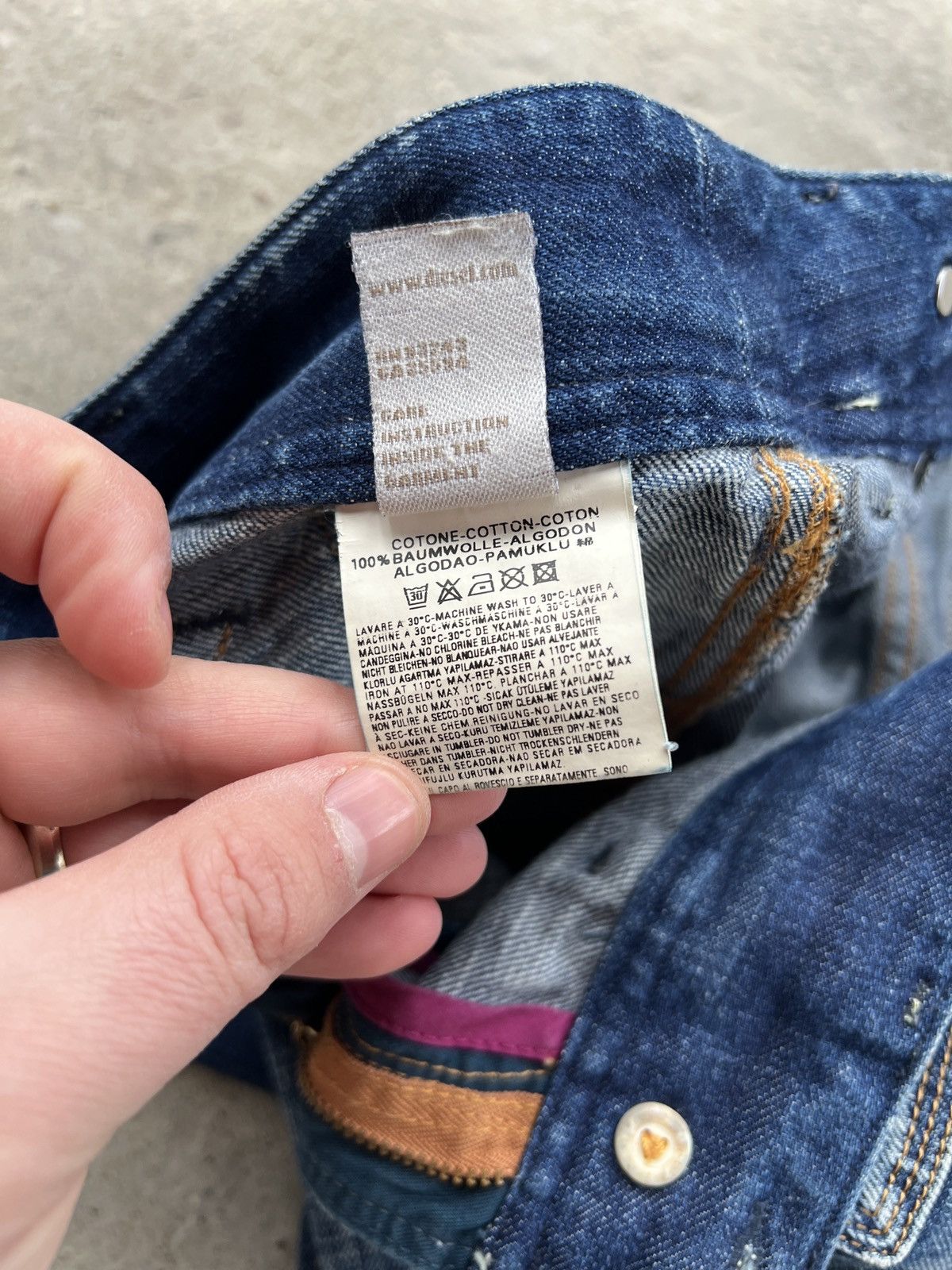 Diesel Diesel Reckfly Jeans Size 29" - 8 Thumbnail