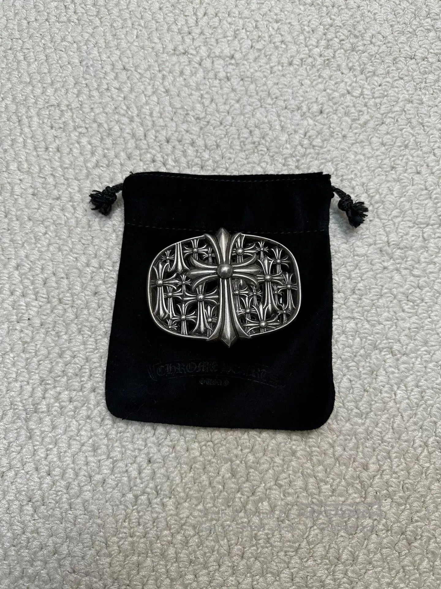 Chrome Hearts Chrome Hearts Cross Belt Buckle. Size ONE SIZE - 1 Thumbnail