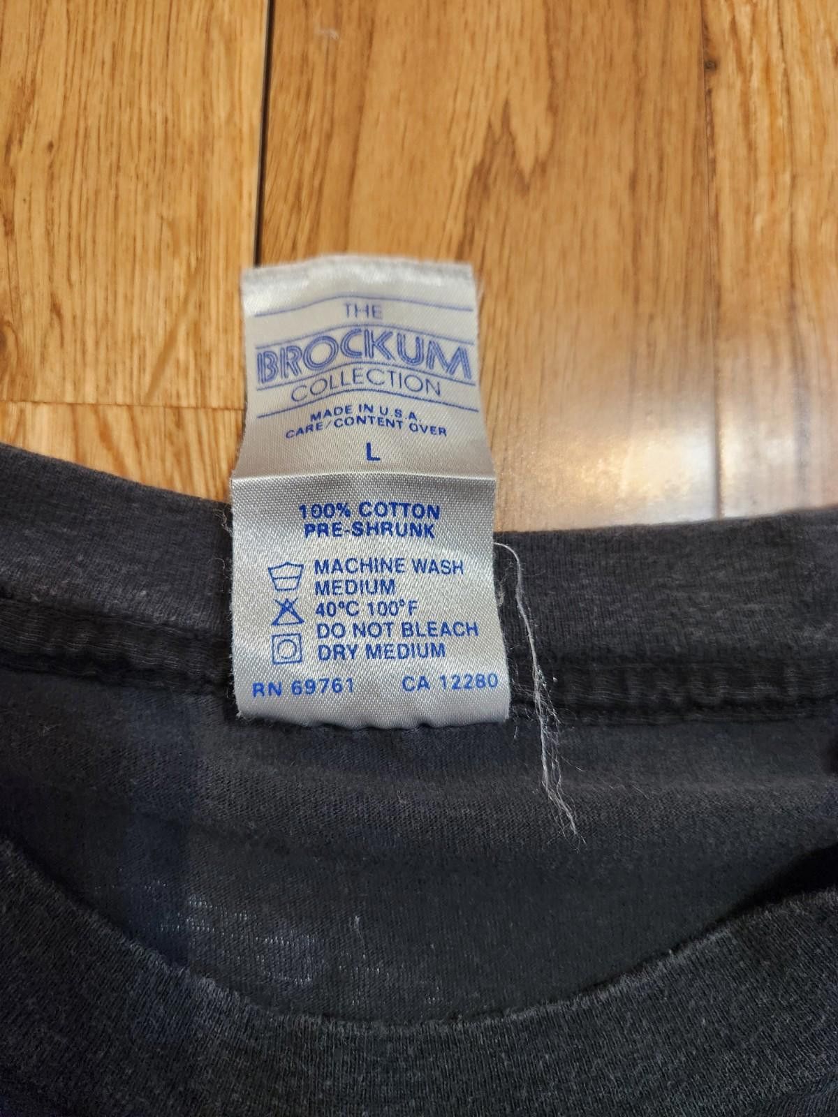 Brockum Vintage 90s David Bowie Sound Vision Tour Black Brockum L Size US L / EU 52-54 / 3 - 4 Thumbnail