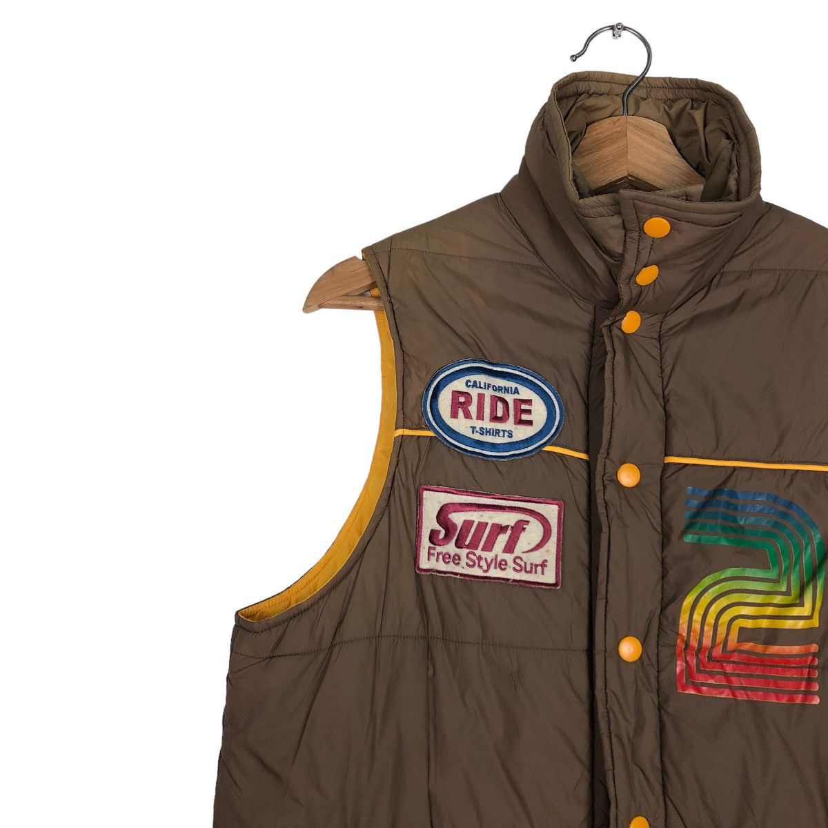Japanese Brand 🔥Vtg Puffer Down Vest Tank Top California Surf USA Size US M / EU 48-50 / 2 - 7 Thumbnail