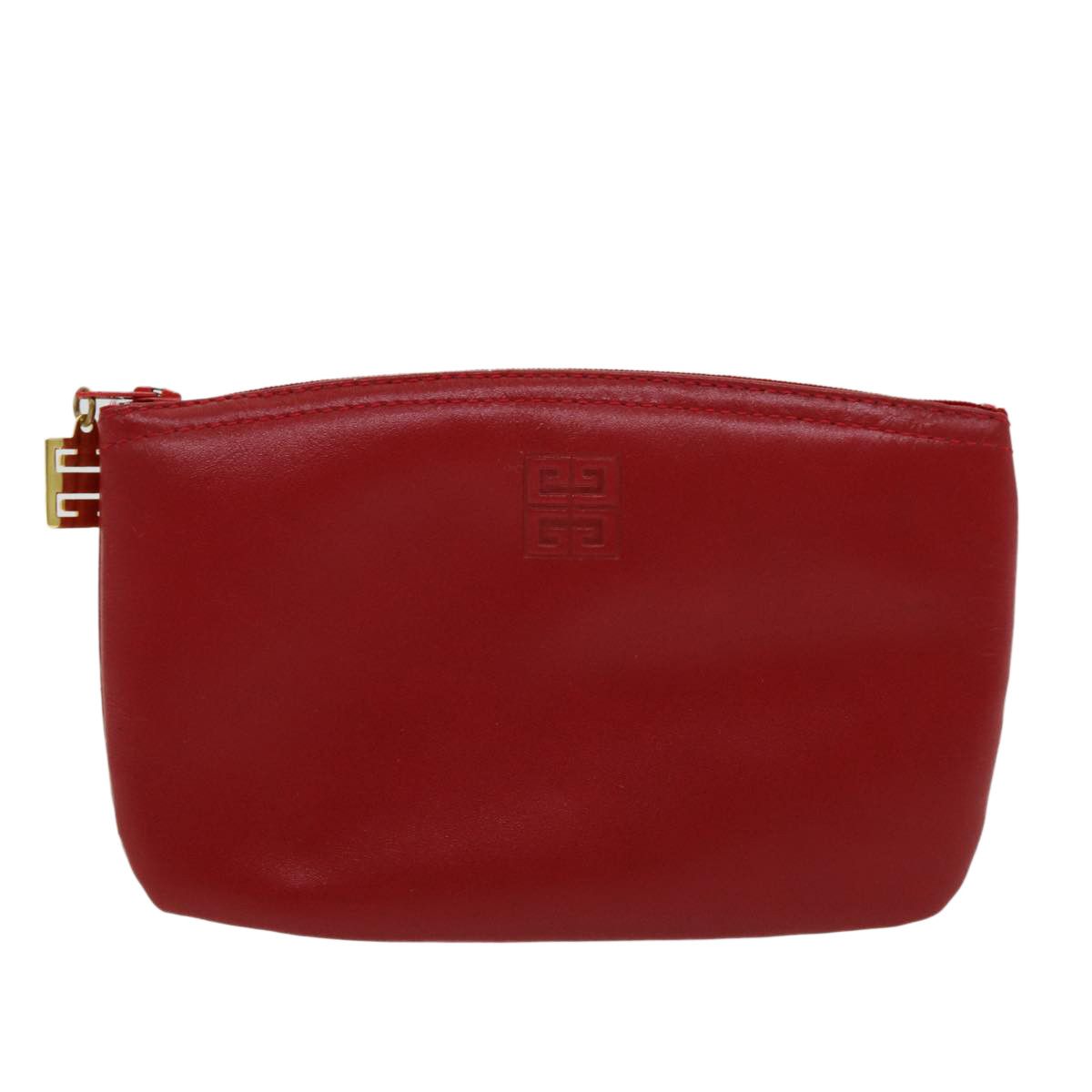 Givenchy G Logo Red Leather Wallet (Pre-Owned) Size ONE SIZE - 1 Thumbnail