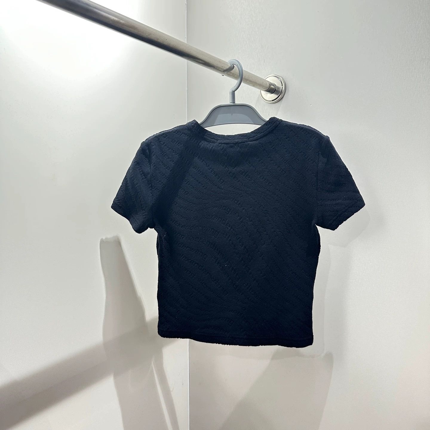 Alexander Wang Alexanderwang may400 allover letter print short t S Size S / US 4 / IT 40 - 2 Thumbnail