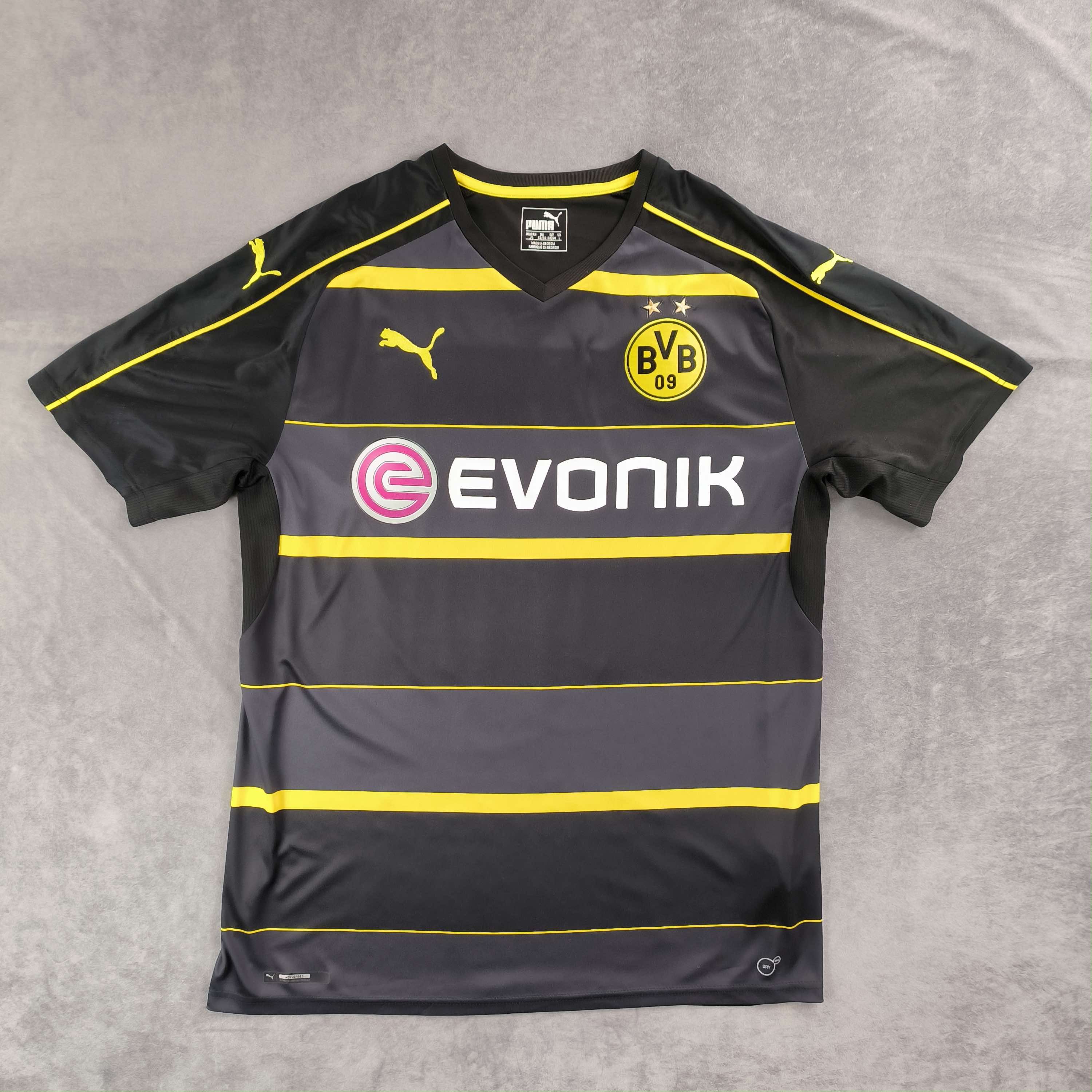 Puma Borussia Dortmund 2016-17 Puma away Weigl football jersey L Size US L / EU 52-54 / 3 - 2 Thumbnail
