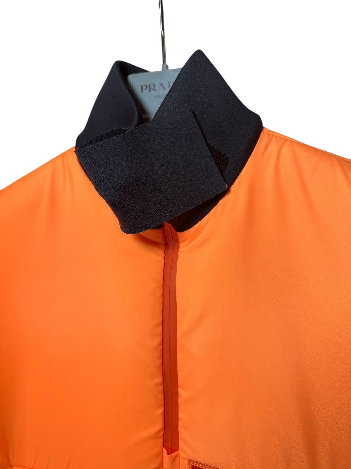 Prada Prada Women’s Orange Puffer Vest – Size IT 38 Fits L/XL Size US S / EU 44-46 / 1 - 9 Thumbnail