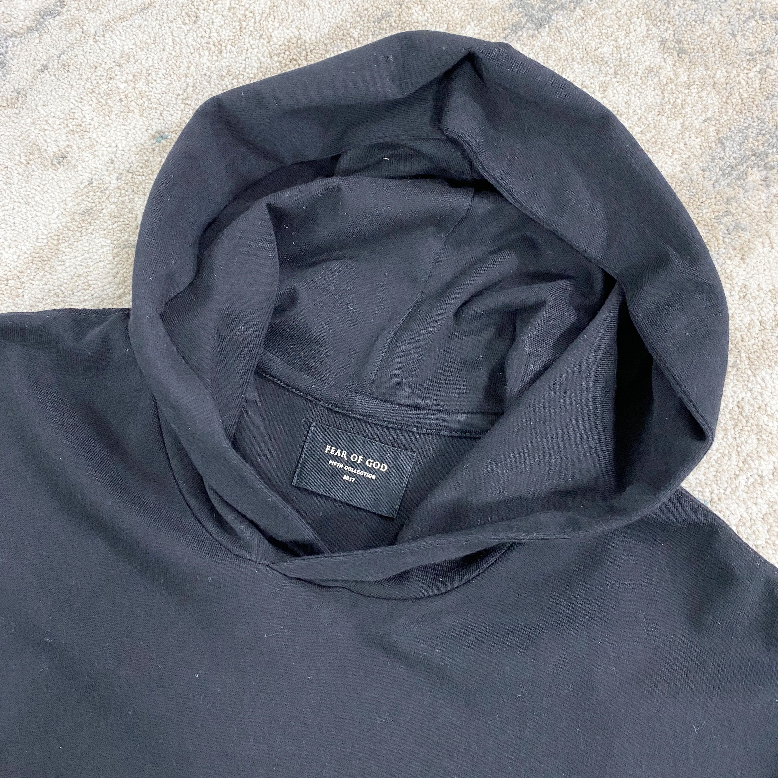 Fear of God Fear Of God Long Fifth Collection Hoodie In Black RRP £430 Size US M / EU 48-50 / 2 - 3 Thumbnail
