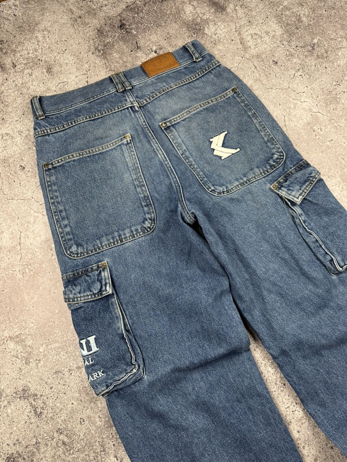 Karl Kani Vintage Karl Kani Baggy Jeans Carpenter Rap Y2K 90s Skate Size US 31 - 4 Thumbnail