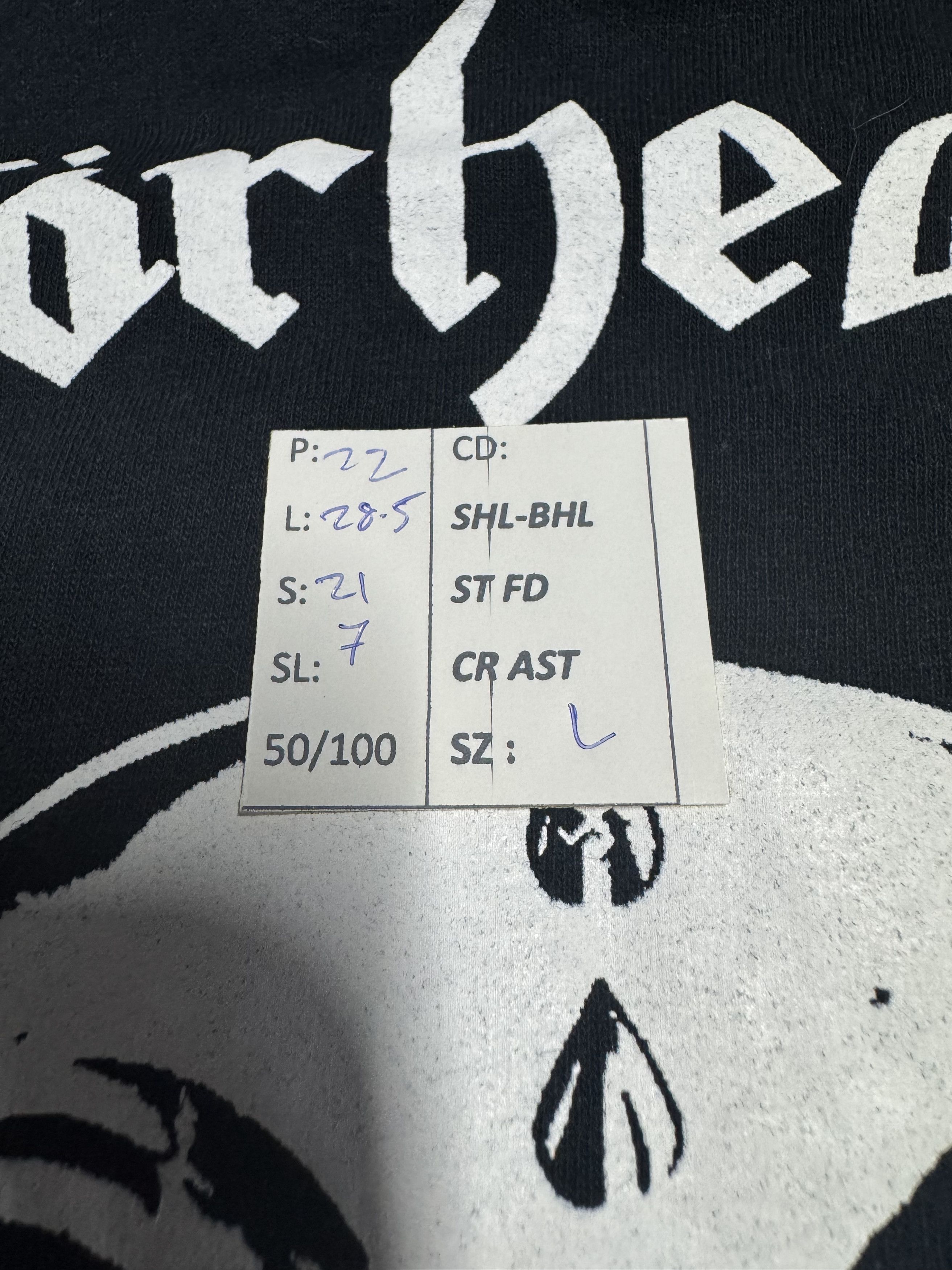 Band Tees VINTAGE MOTORHEADACHE LEMMY TRIBUTE METAL PUNK TEE THRASH Size US M / EU 48-50 / 2 - 17 Thumbnail
