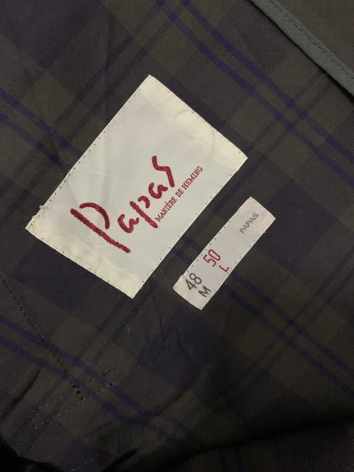 Issey Miyake × Japanese Brand Vintage Papas issey miyake Long jacket/Coat Green Colour(B) Size US M / EU 48-50 / 2 - 10 Thumbnail