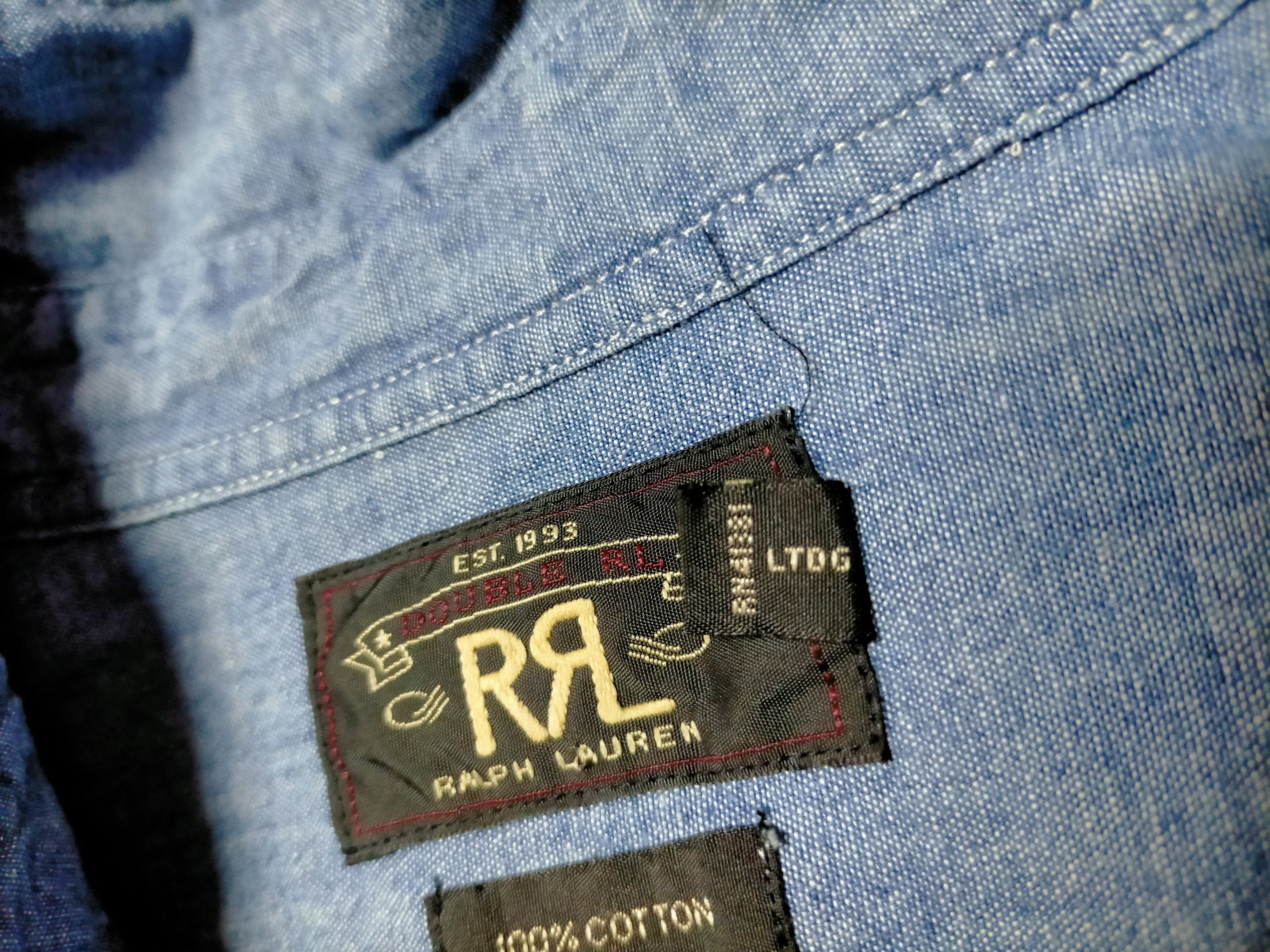 Polo Ralph Lauren RRL Ralph Lauren Chambry Button ups shirts Size US L / EU 52-54 / 3 - 17 Thumbnail
