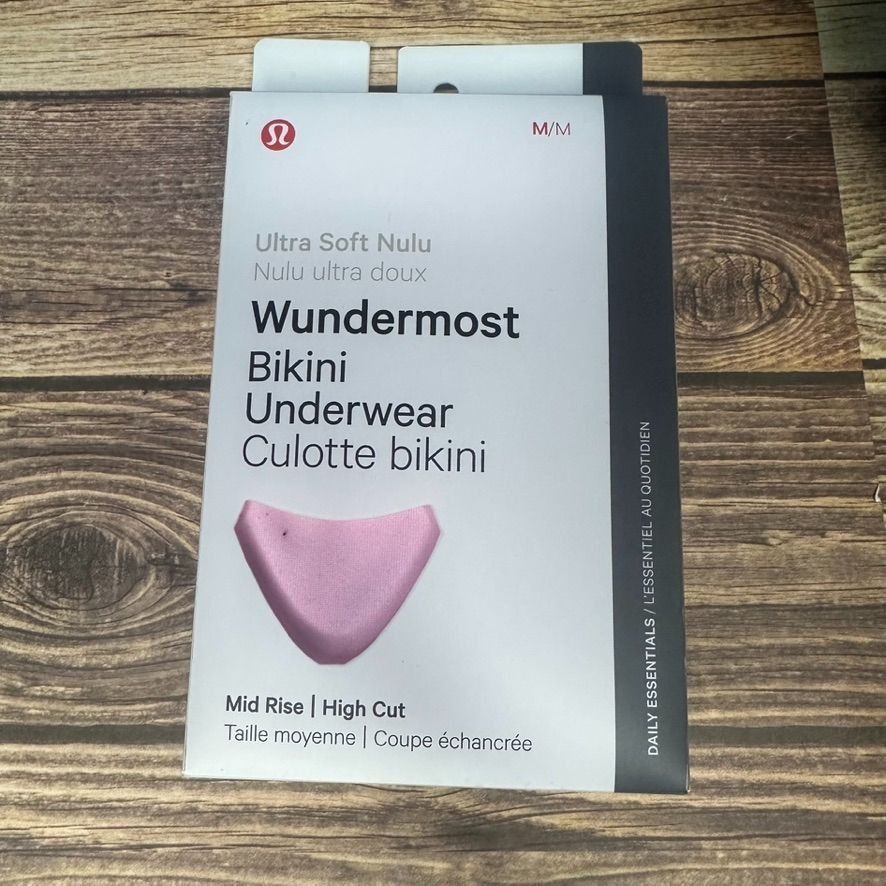 Lululemon Lululemon Wundermost Nulu Mid Rise Bikini Underwear NWT M Size ONE SIZE - 2 Thumbnail