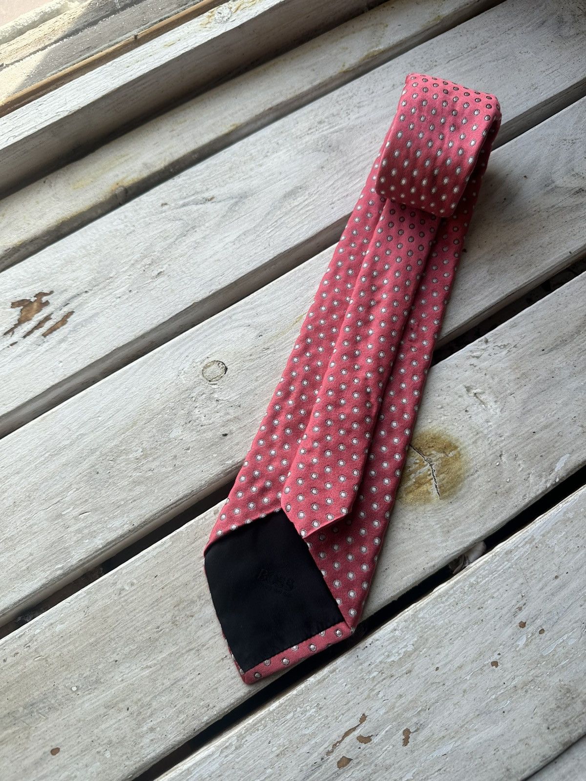 Hugo Boss 🚨Vintage Hugo Boss Tie Ties Luxury Streetwear old money Size ONE SIZE - 1 Thumbnail