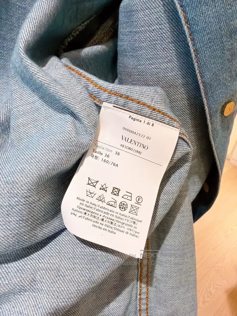 Valentino Valentino Sequin pocket shirt-style denim jacket Size XS / US 0-2 / IT 36-38 - 9 Thumbnail