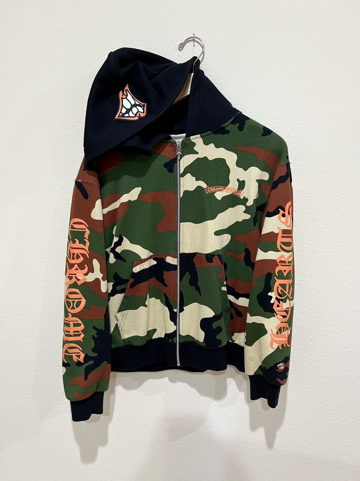 Chrome Hearts chrome hearts matty boy caution camo thermal zip up hoodie Size US S / EU 44-46 / 1 - 2 Thumbnail