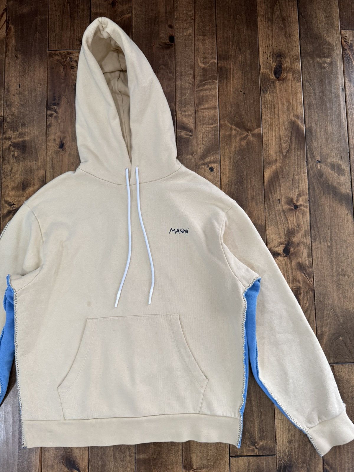 Marni Marni two tone hoodie Size US S / EU 44-46 / 1 - 6 Thumbnail