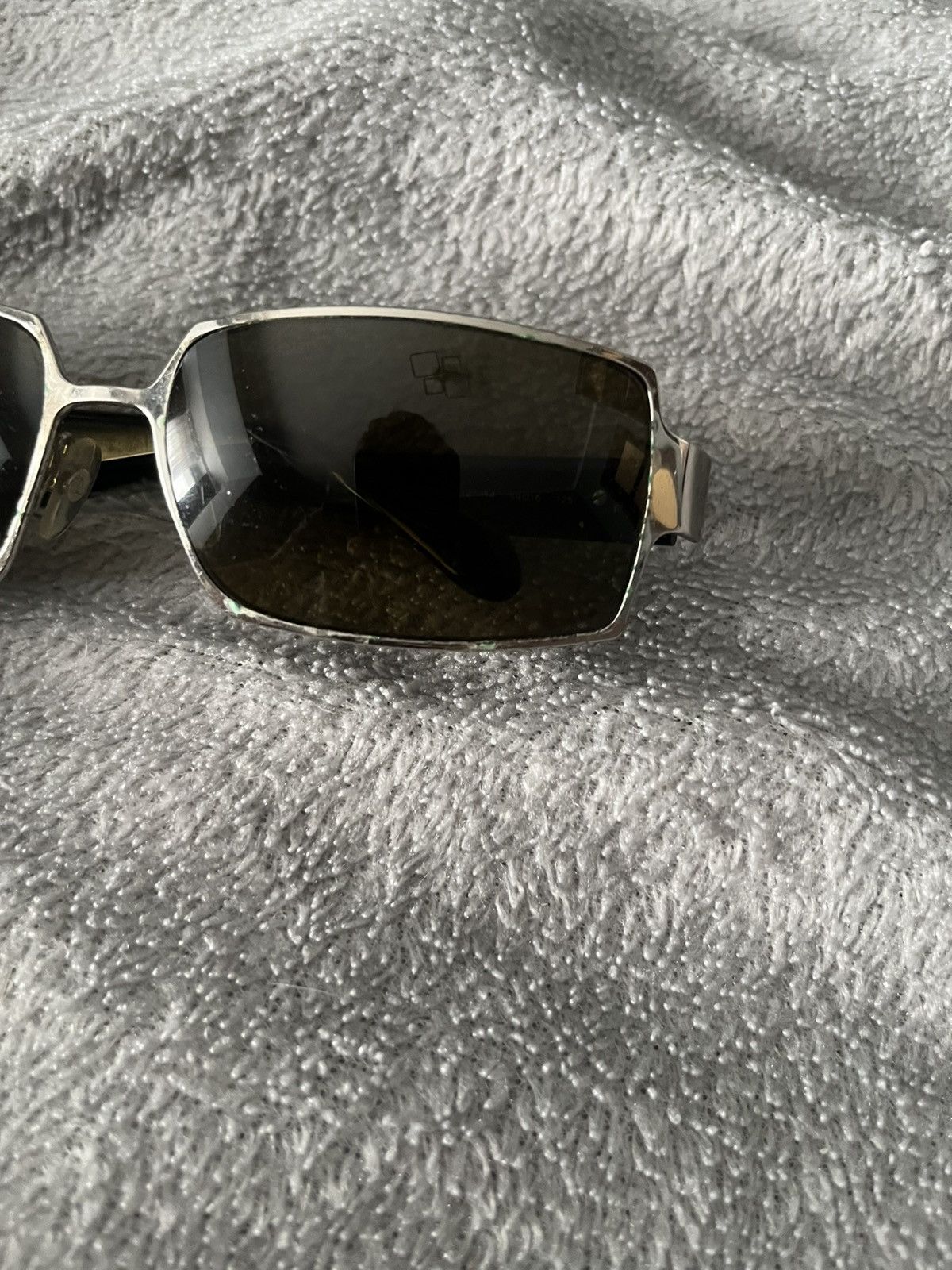Chanel Vintage Y2K Chanel silver sunglasses Size ONE SIZE - 8 Thumbnail