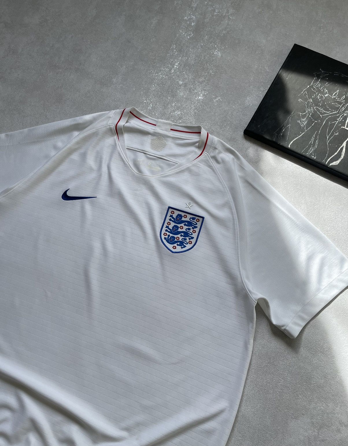 Nike × Vintage Vintage Nike England T Shirt Soccer Jersey Size US L / EU 52-54 / 3 - 2 Thumbnail