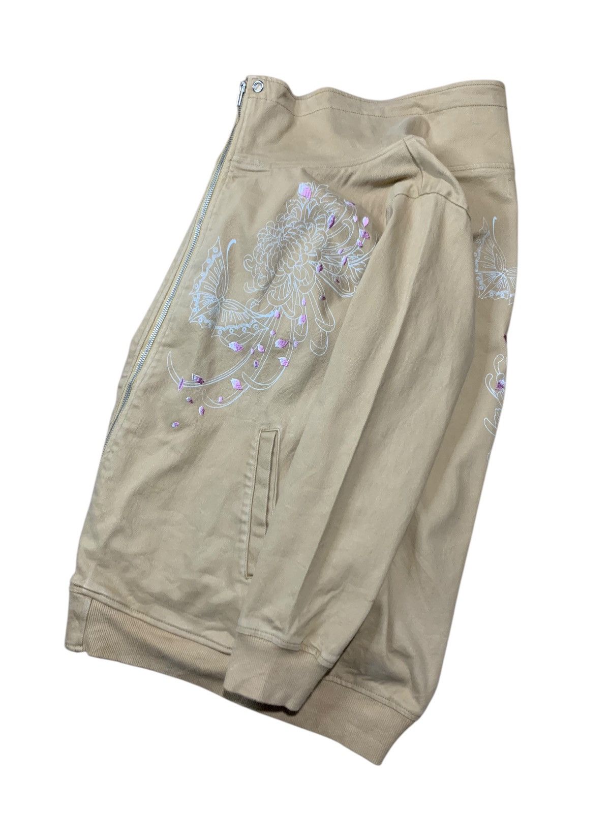 14th Addiction 2000s Karakuri Tamashii embroidery bono jacket double collar Size US L / EU 52-54 / 3 - 8 Thumbnail