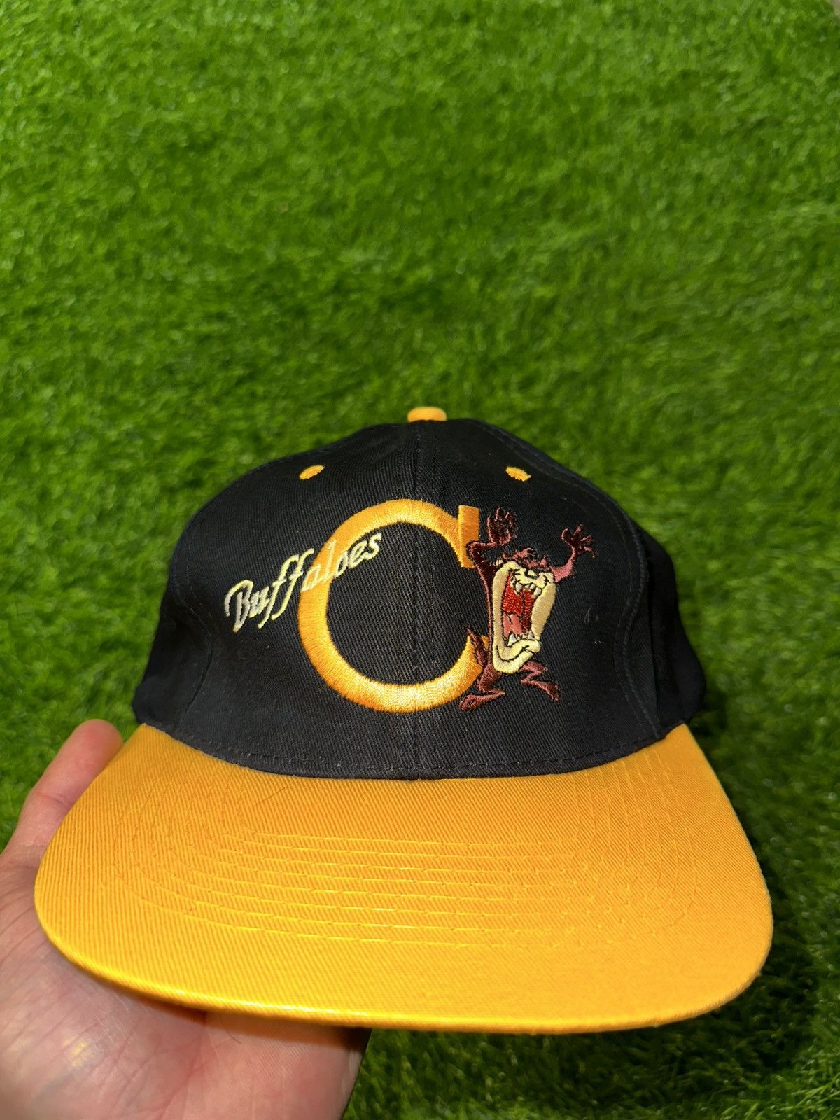 Vintage × Warner Bros Vintage Looney Tunes Hat Taz Tasmanian Devil Buffaloes Hat Size ONE SIZE - 2 Thumbnail