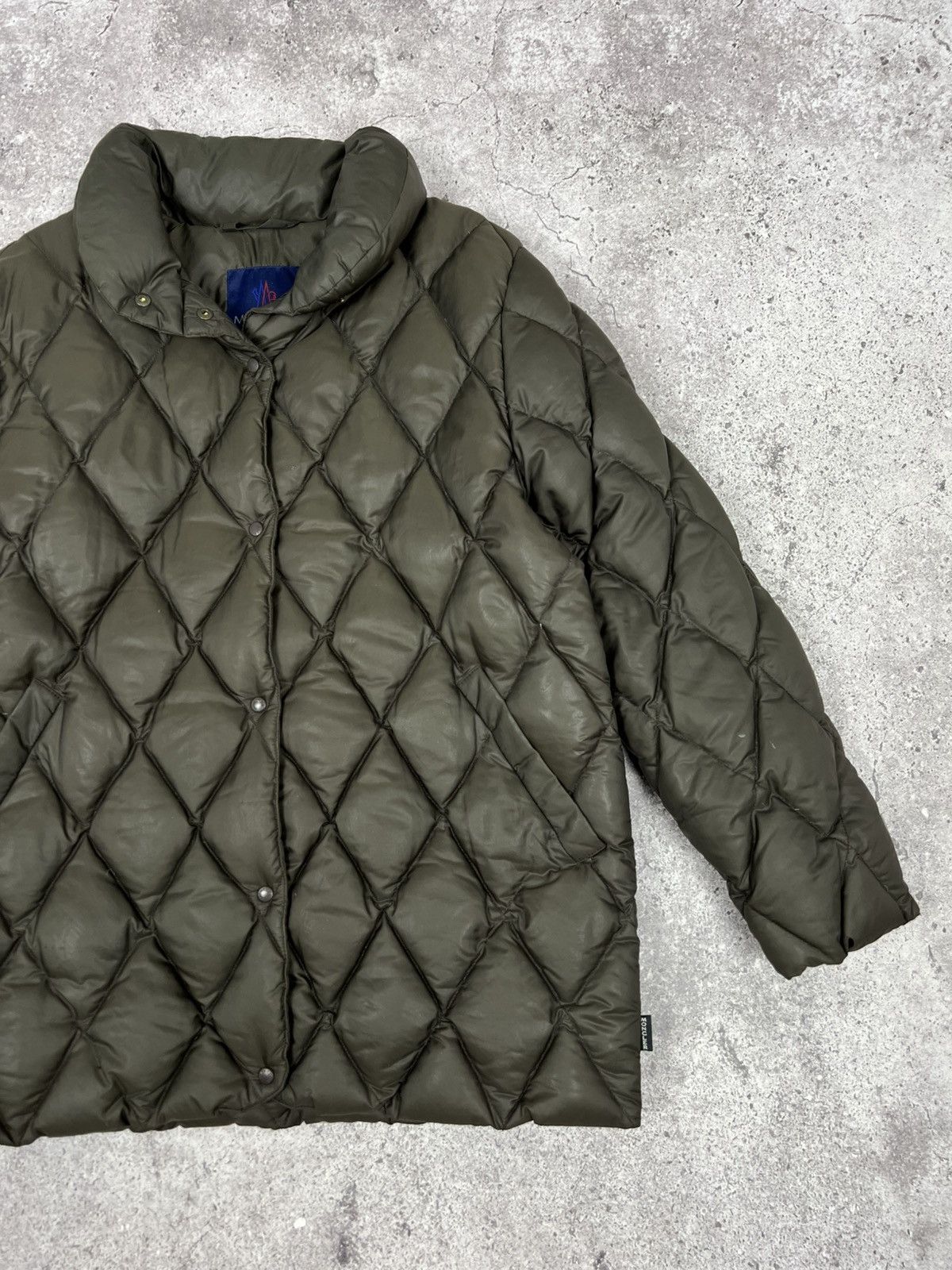 Moncler Vintage Moncler Down Quilted Jacket Button Size L / US 10 / IT 46 - 3 Thumbnail