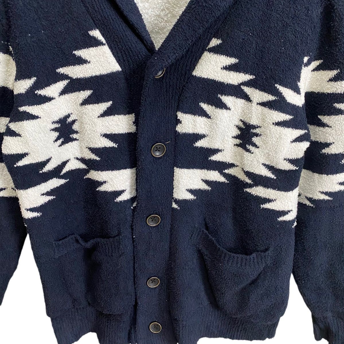 Japanese Brand × Native Amorte native navajo fleece cardigan Size US L / EU 52-54 / 3 - 10 Thumbnail