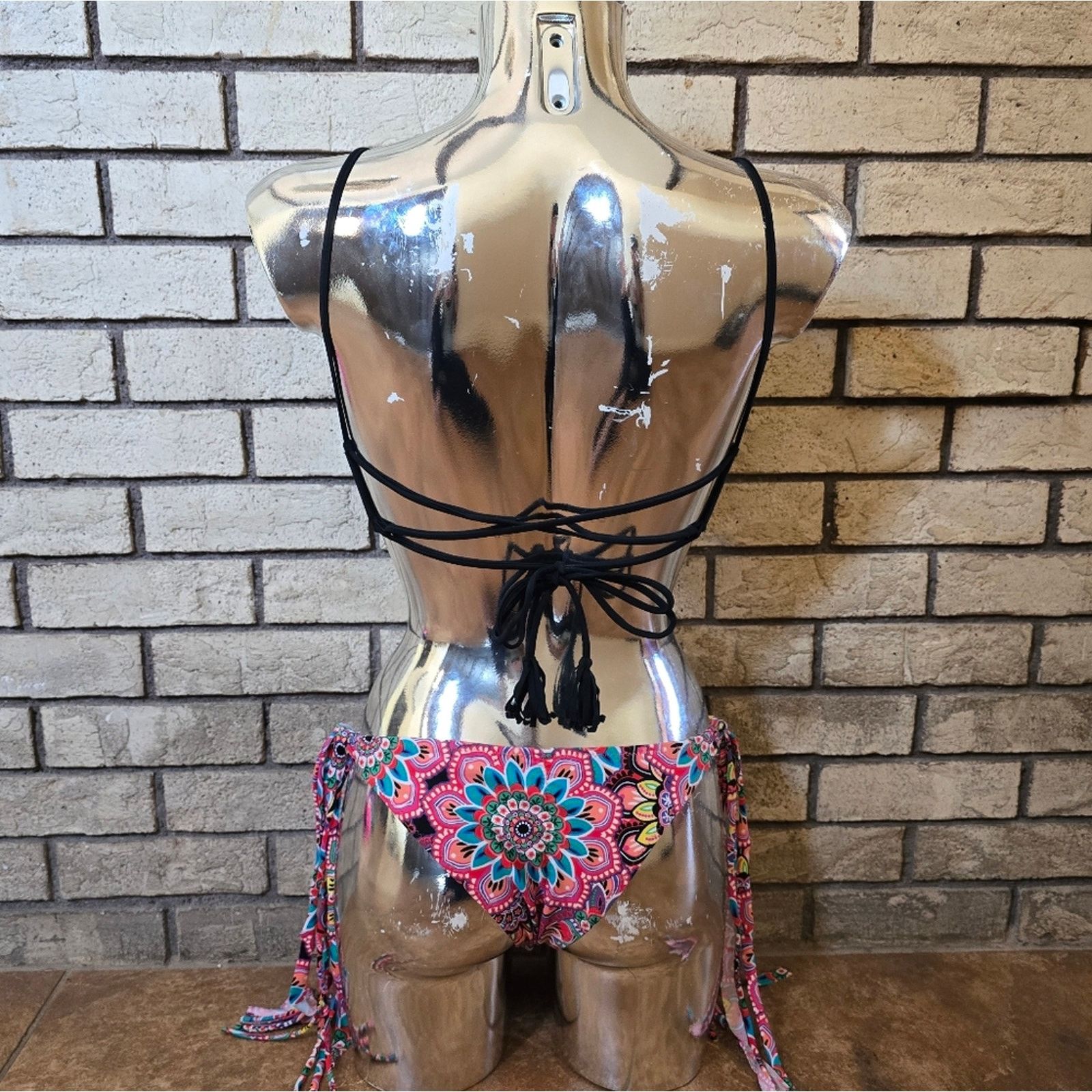 Other Black Flower | FYS | Coronado×CocoaBeach Bikini Set Size ONE SIZE - 2 Thumbnail