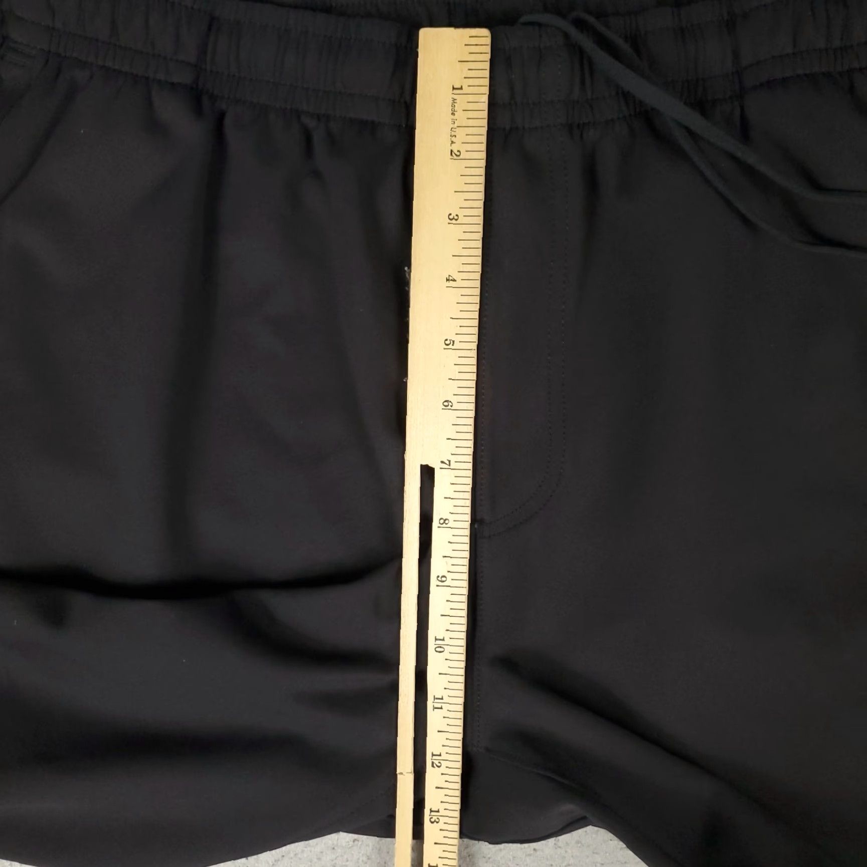 Rhone Rhone Pants Mens 2XL Black Stretch Active Lace Tie Track Joggers Sweatpants Pants Regular Men Black Jogger Activewear Affordable? Size US 39 - 5 Thumbnail