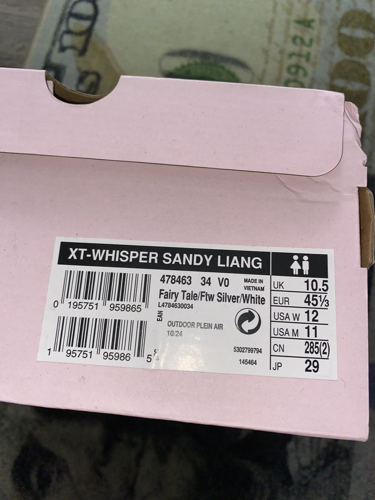 Salomon × Sandy Liang Salomon XT-Whisper Sandy Liang Fairy Tale Size US 11 / EU 44 - 8 Thumbnail