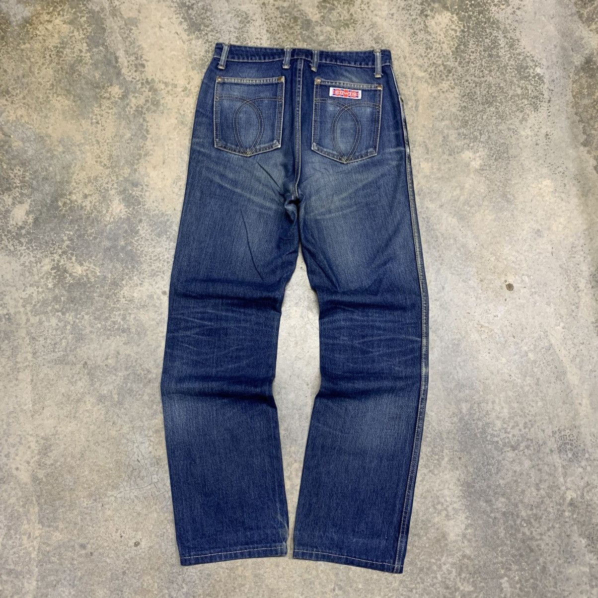 Edwin Vintage Edwin Union Jack Patch Clawmark Fade Jeans Size US 28 / EU 44 - 1 Thumbnail