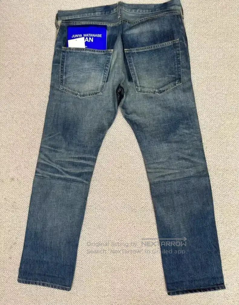 Junya Watanabe Junya Watanabe Patchwork Denim Jeans. Size US 28 / EU 44 - 2 Thumbnail
