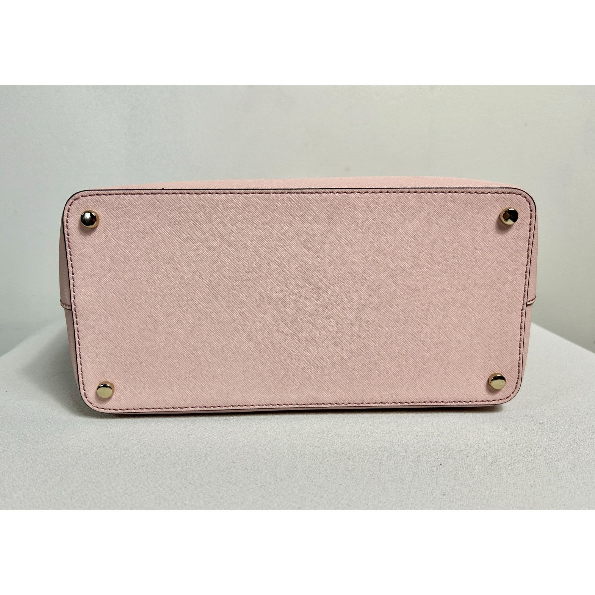 Kate Spade Kate Spade Textured Leather Handbag Tote in Pink Size ONE SIZE - 10 Thumbnail