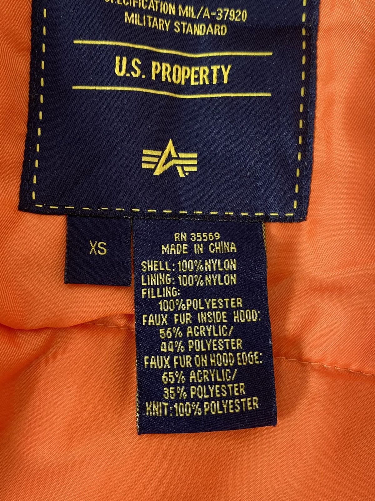 Alpha Industries 2000’s Alpha Industries N3-B Hooded Parka Size US XS / EU 42 / 0 - 15 Thumbnail