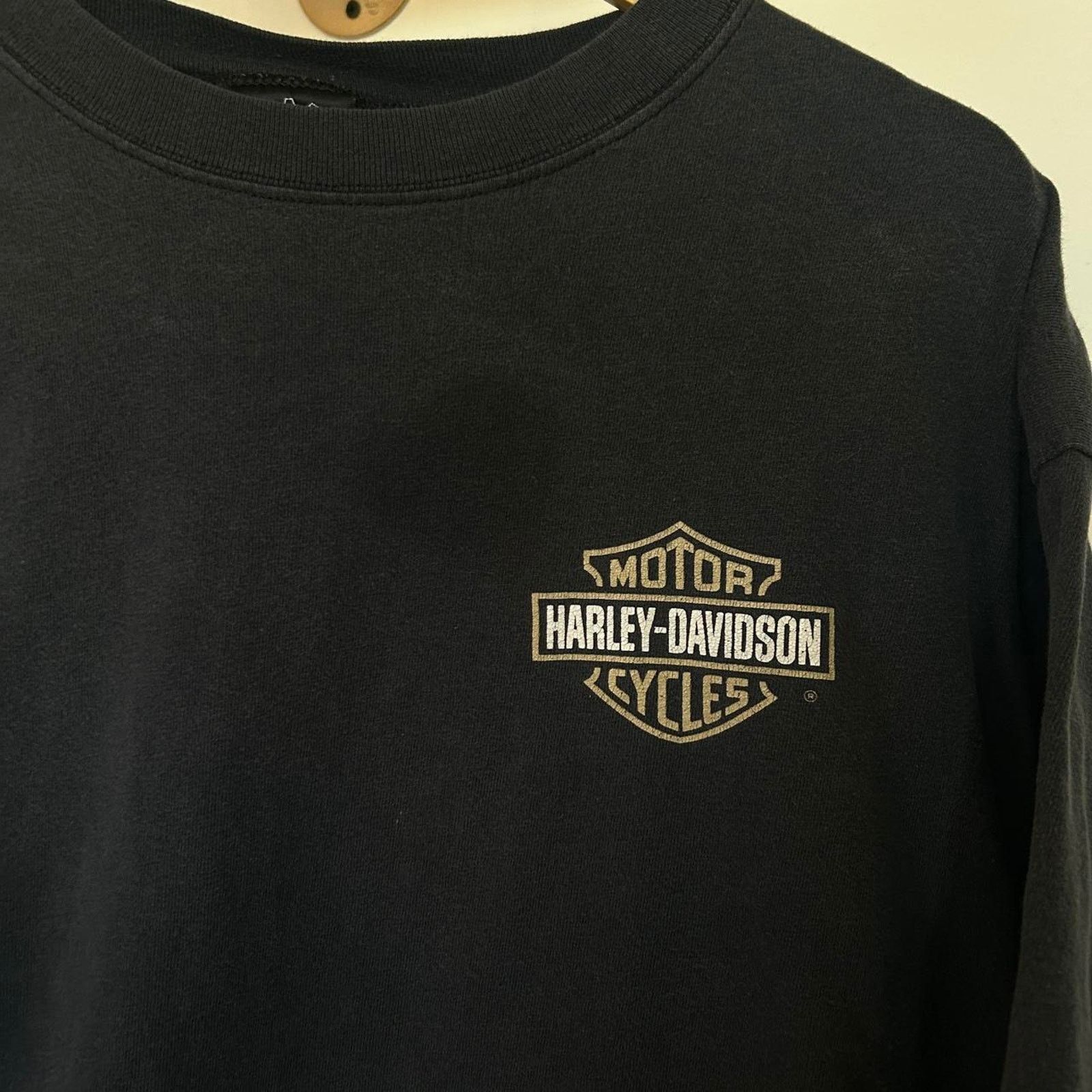 Harley Davidson Vintage Harley Davidson Wraparound Tee 1996 Size US L / EU 52-54 / 3 - 3 Thumbnail