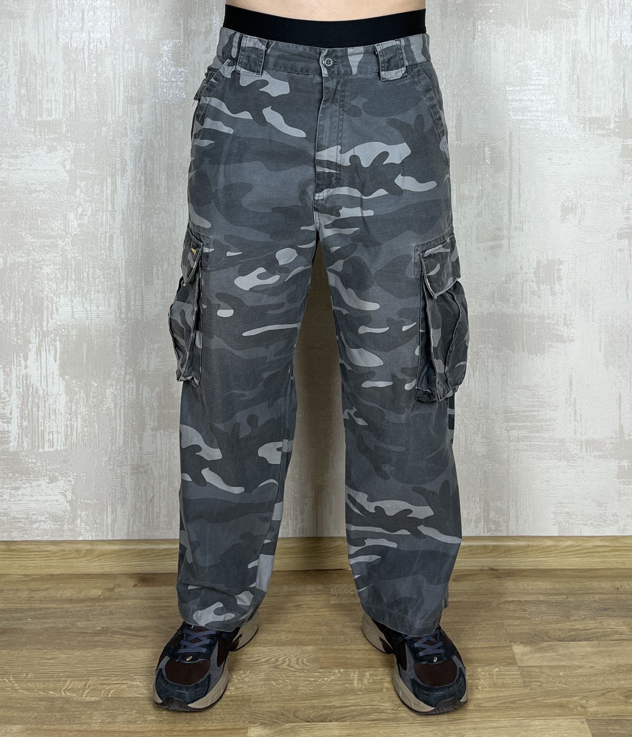 Vintage Vintage RRJ Outfitters Camouflage Camo Cargo Pants Size US 34 / EU 50 - 3 Thumbnail