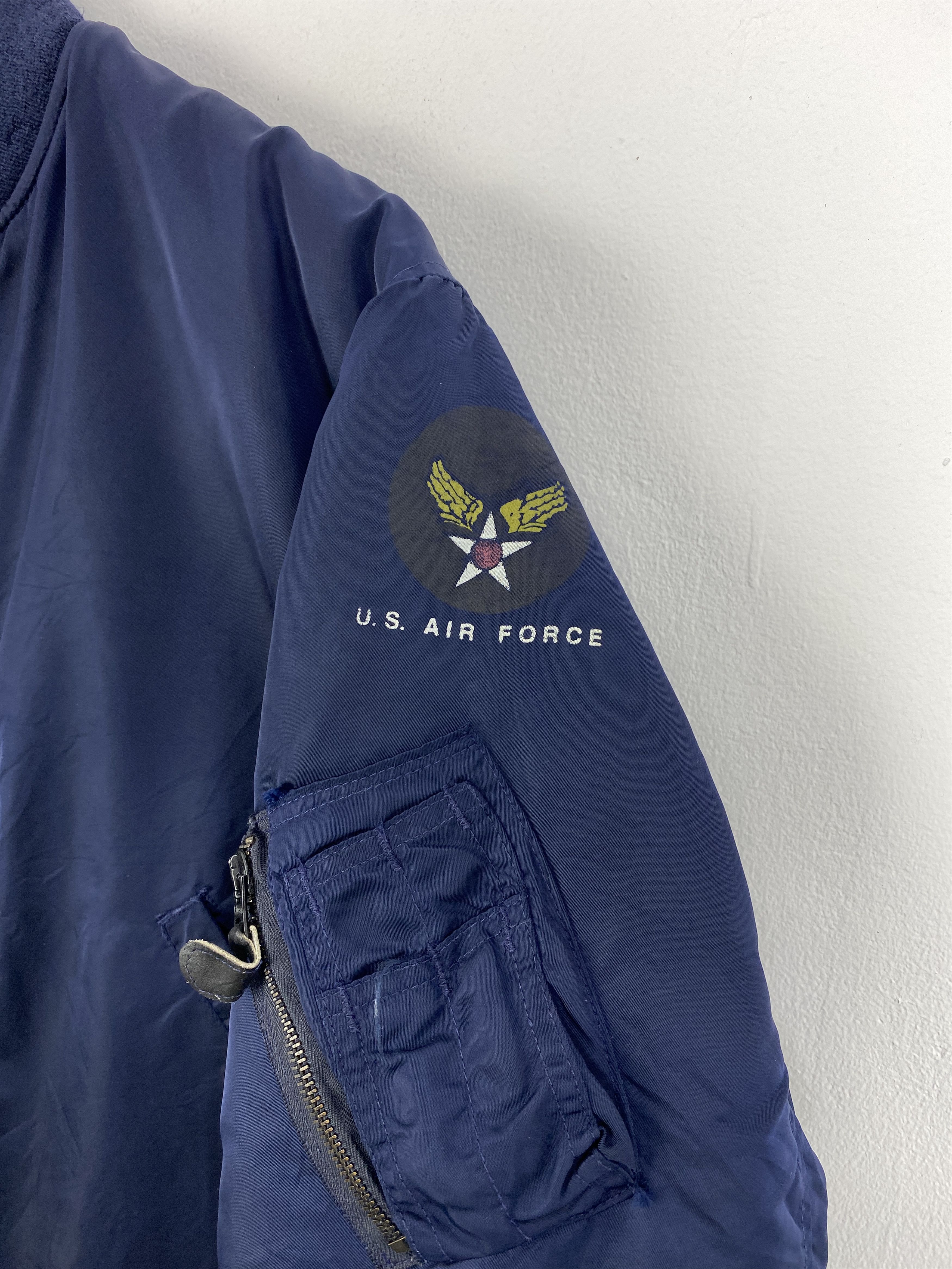 Other USAF MA-1 Flight Bomber Jacket By Camco MFG Inc JA0185 Size US L / EU 52-54 / 3 - 8 Thumbnail