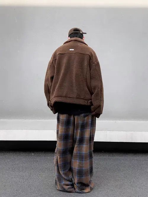 Japanese Brand Tomoko x Yuka Brown High Street Vintage Loose Casual Pants Size US 32 / EU 48 - 3 Thumbnail