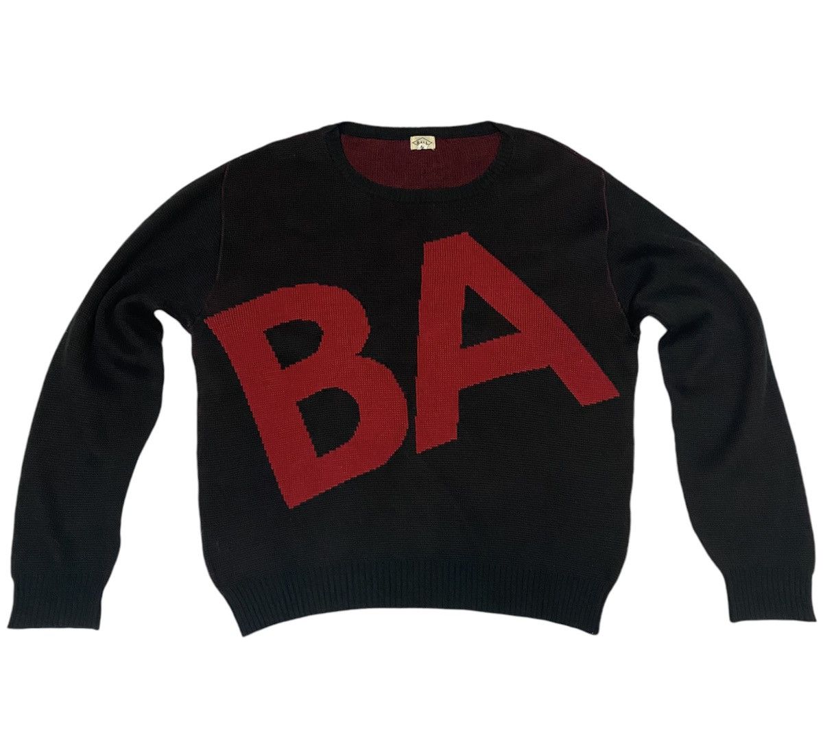 If Six Was Nine × Japanese Brand × Kapital 🇯🇵 Japan Brand BALL Spell Out Knit Sweater (C3) Size US M / EU 48-50 / 2 - 1 Thumbnail
