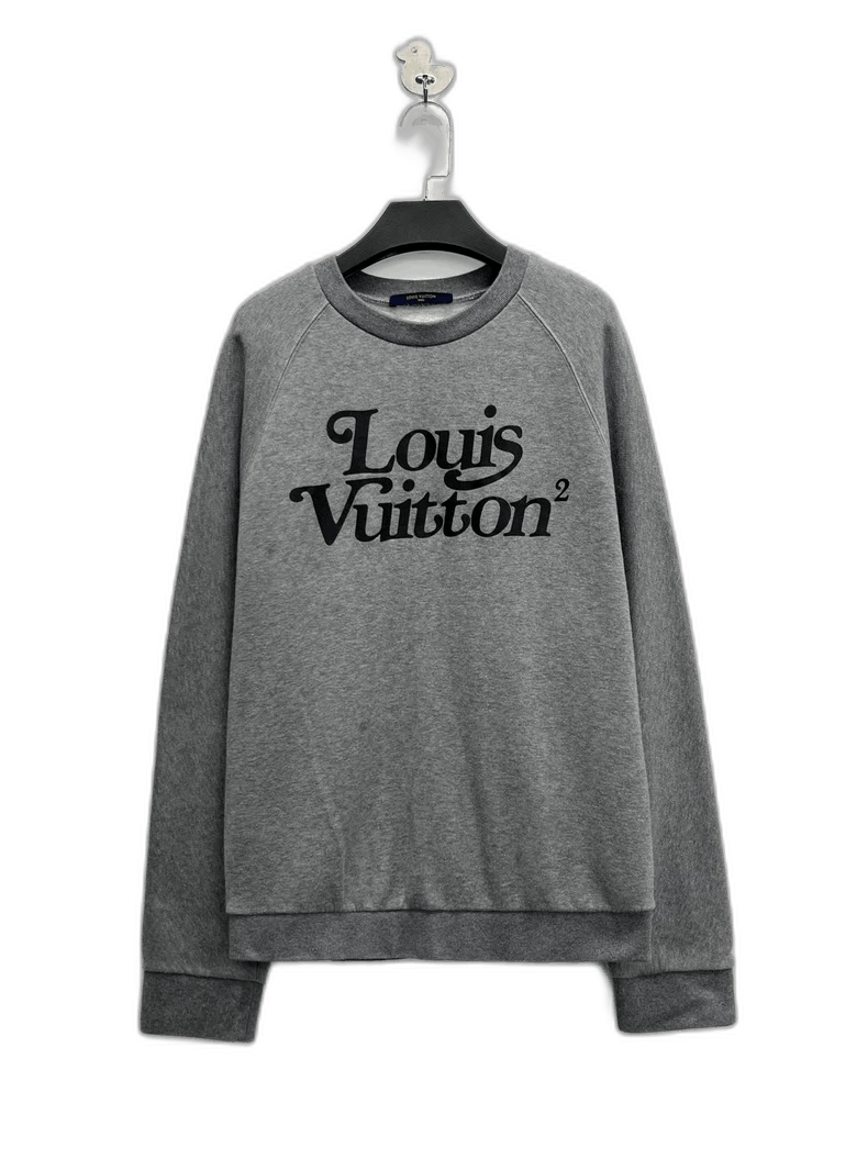 Louis Vuitton x Nigo Gray Logo Sweatshirt-2506