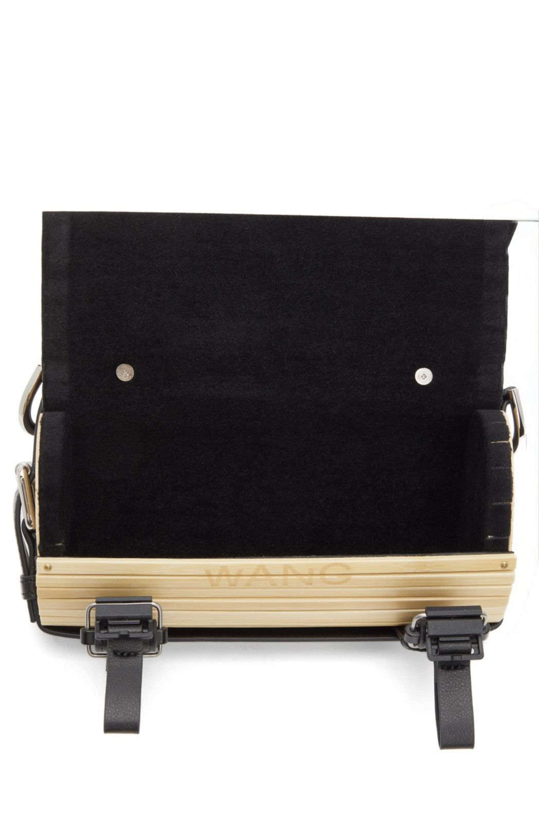 Feng Chen Wang Feng Chen Wang Bamboo & Leather Crossbody Bag – Eco-Chic Size ONE SIZE - 5 Thumbnail