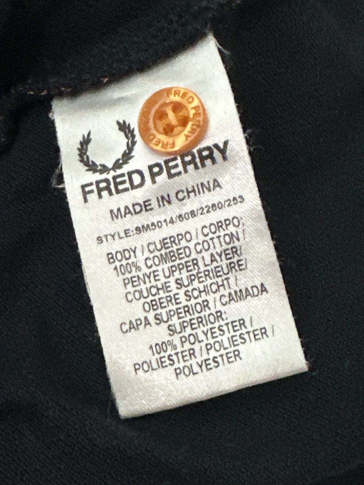 Fred Perry × Raf Simons Mesh Overlay Polo Shirt Size US L / EU 52-54 / 3 - 11 Thumbnail