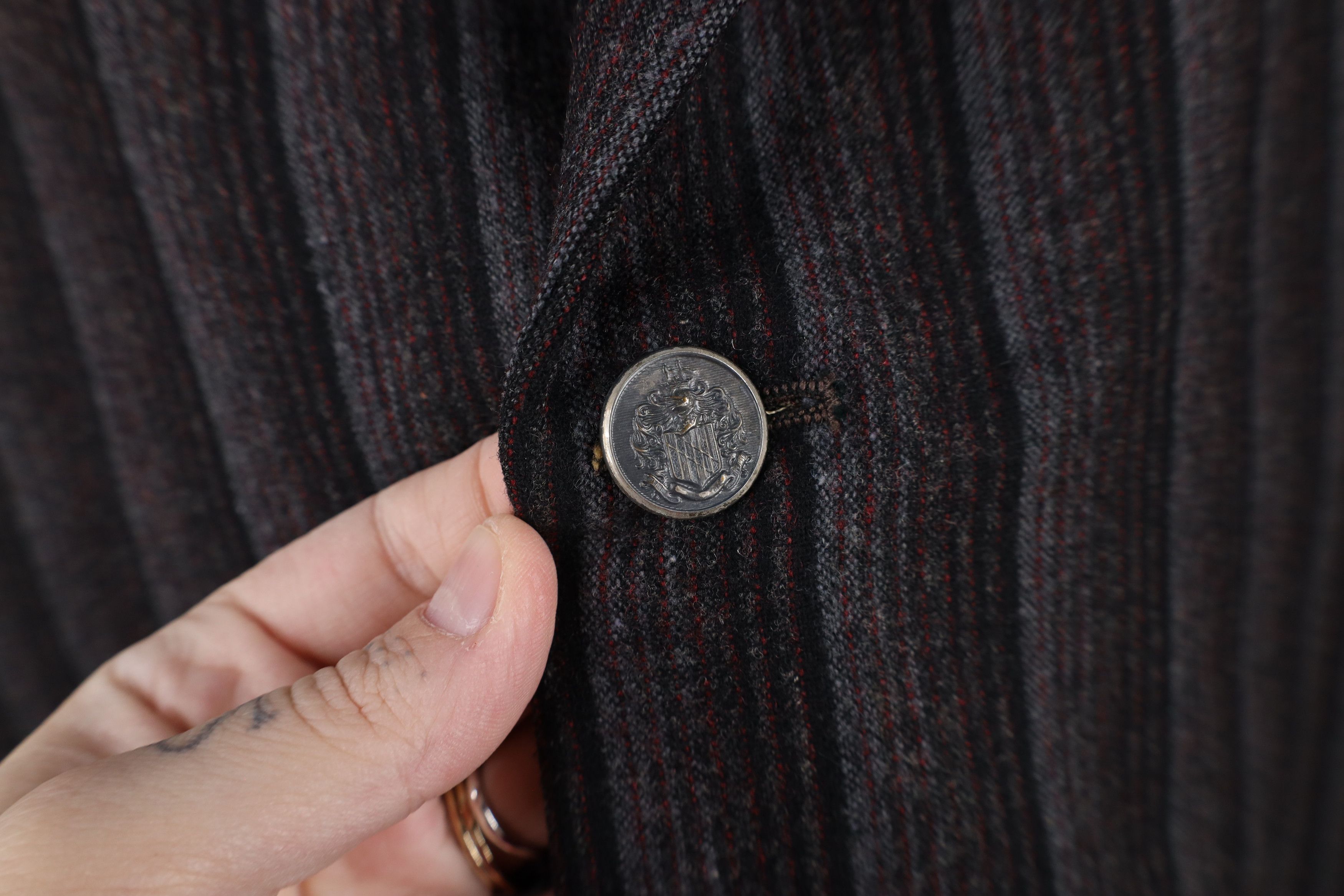 Vintage Vintage 50s 60s Rockabilly Blazer Suit Coat Jacket USA Size US L / EU 52-54 / 3 - 5 Thumbnail