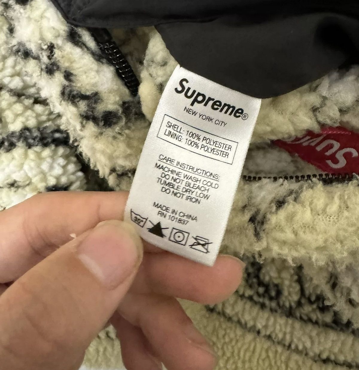 Supreme Supreme reversible bandana fleece jacket Size US M / EU 48-50 / 2 - 4 Thumbnail